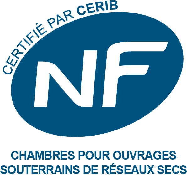 Logo NF chambre pour ouvrage réseaux secs