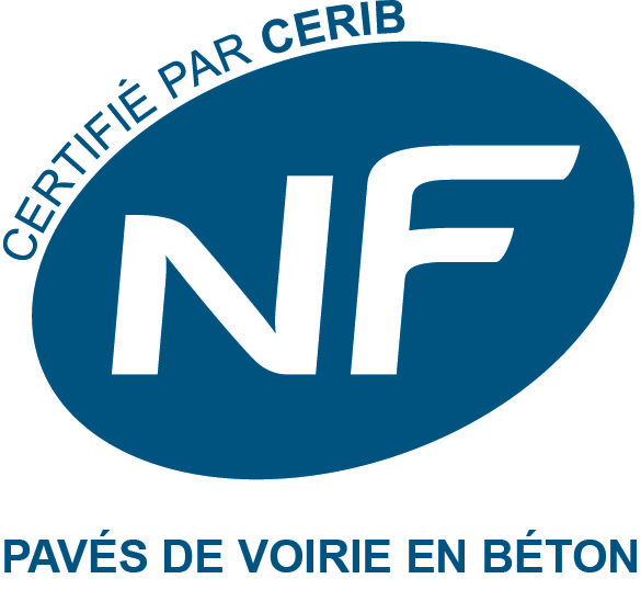 Marque NF pavés en béton