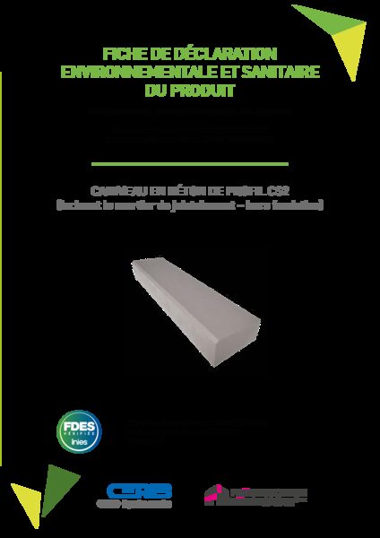 Caniveau profil CS2_20260630