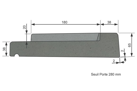 Seuil De Porte En Beton